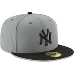 New Era New York Yankees Two Tone Gray/Black 59fifty Fitted Cap