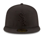 New Era Chicago White Sox Blackout Basic 59fifty Fitted Cap