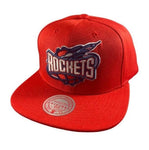 Mitchell and Ness Houston Rockets Snapback Cap
