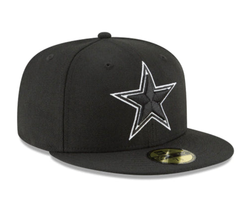 Dallas Cowboys New Era 59FIFTY Fitted Hat - White/Navy