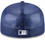 New Era Los Angeles Dodgers On-Field Mesh Back 59fifty Trucker Fitted Hat