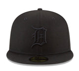 New Era Detroit Tigers Blacked Out 59fifty Fitted Cap
