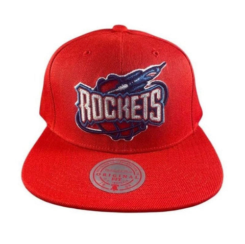 Mitchell and Ness Houston Rockets Snapback Cap