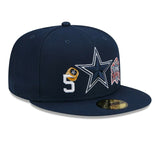 New Era Dallas Cowboys 5x Super Bowl Champions Count the Rings 59fifty Fitted Cap