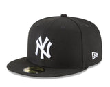 New Era New York Yankees Black and White 59fifty Fitted Cap