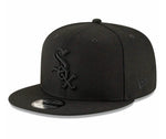 New Era Chicago White Sox Black on Black 9fifty Snapback Cap