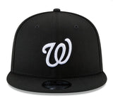 New Era Washington Nationals Black & White 9fifty Snapback Cap