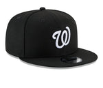 New Era Washington Nationals Black & White 9fifty Snapback Cap