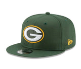 New Era Green Bay Packers Basic 9fifty Snapback Cap