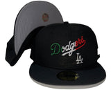 New Era Los Angeles Dodgers Mexico Script Colors 59fifty Fitted Cap