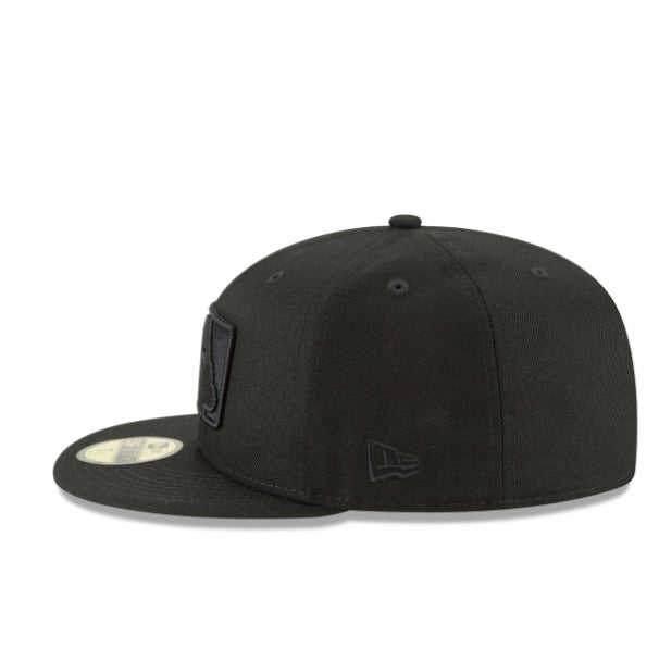 New Era MLB Batterman Logo Blackout Basic 59fifty Fitted Cap – The hat Dog