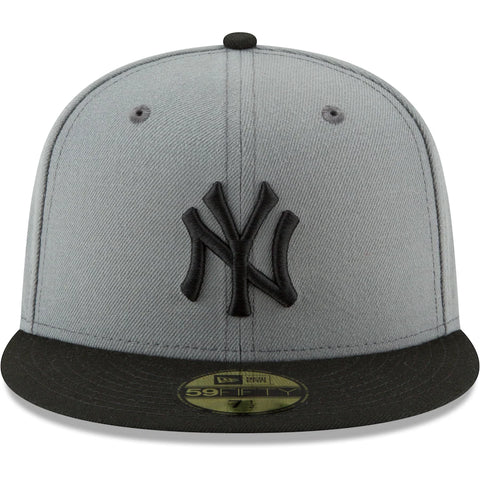 New Era New York Yankees Two Tone Gray/Black 59fifty Fitted Cap