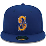 New Era Seattle Mariners Alternate 2 Authentic On-field 59fifty Fitted Cap