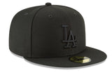 New Era Los Angeles Dodgers  Blackedout Basic 59fifty Fitted Cap