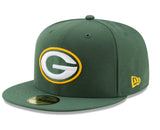New Era Green Bay Packers Basic 59fifty Fitted Cap