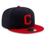 New Era Cleveland Indians Two Tone On-field 59fifty Fitted Cap