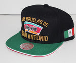 Mitchell and Ness San Antonio Spurs Mexican Heritage Snapback