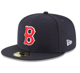 New Era Boston Red Sox Cooperstown Collection Logo 59fifty Fitted Cap