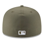 New Era Los Angeles Dodgers Olive Green Fashion Color 59fifty Fitted Cap