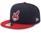 New Era Cleveland Indians Two Tone On-field 59fifty Fitted Caps