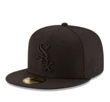 New Era Chicago White Sox Blackout Basic 59fifty Fitted Cap