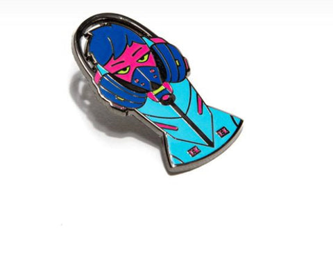 Hat Club Exclusive Cyber Punk Girl Pin