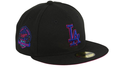 New Era Los Angeles Dodgers Cyberpunks 60th Anniversary Side Patch 59fifty Fitted Cap