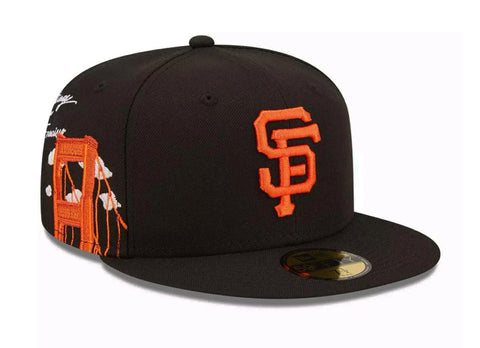 New Era San Francisco Giants Cloud Icons 59fifty Fitted Cap