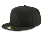 New Era Pittsburgh Pirates Blackout 59fifty Fitted Cap